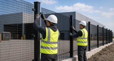 Installation de clotures haute securite
